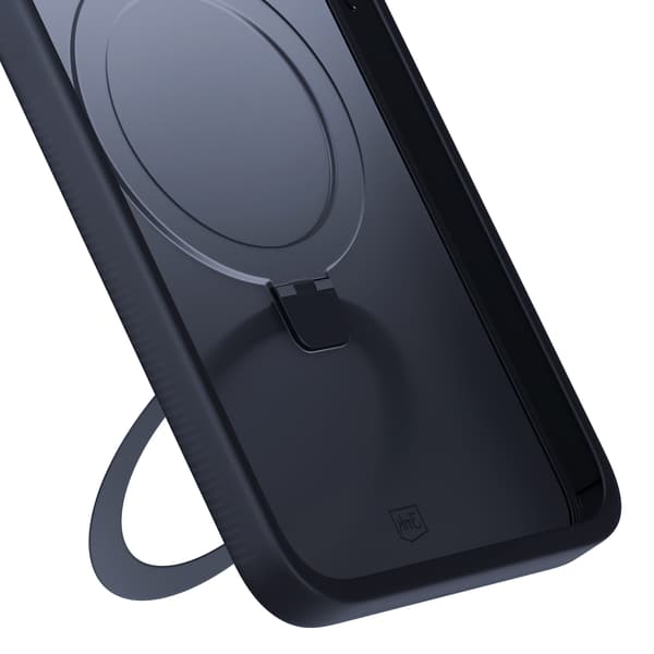 Apple iPhone 16 pro max - 3mk Smoke-skal Mag&Stativ