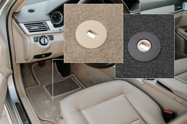 Forreste bilmåtter til Kia Rio IV hatchback (2017-) beige