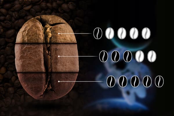 Space Coffee Friskristet malet kaffe 500G