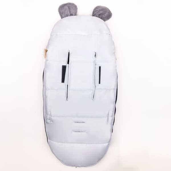 Babysovepose til klapvogn, kælk, gondol, vinter, varm pels