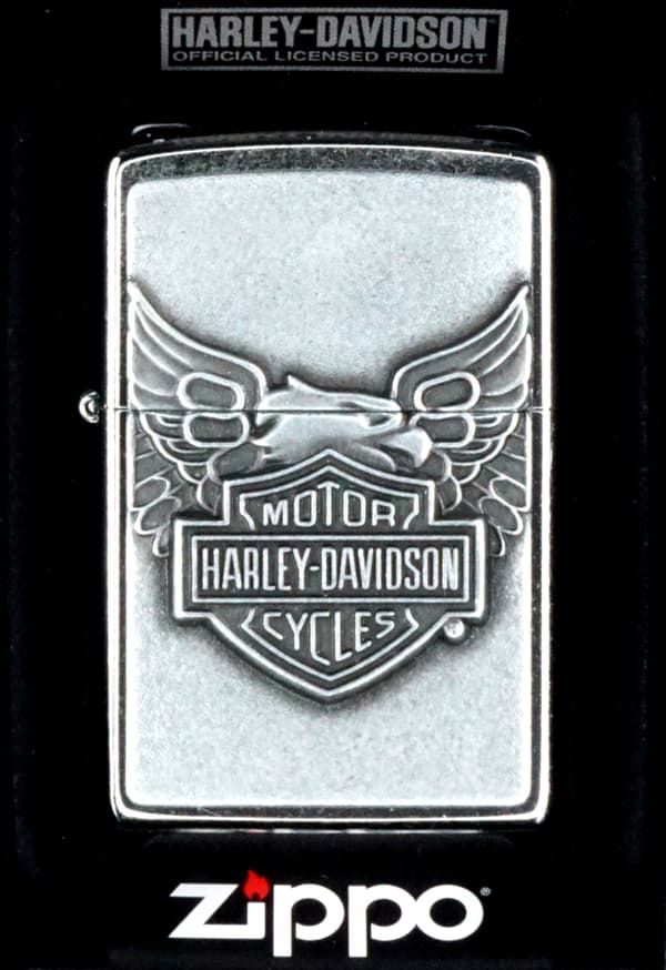 Zippo tändarset HARLEY DAVIDSON IRION EAGLE present nr 3