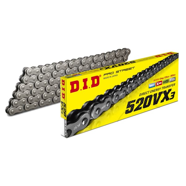 DID 520VX3/108 åben drivkæde med nitte