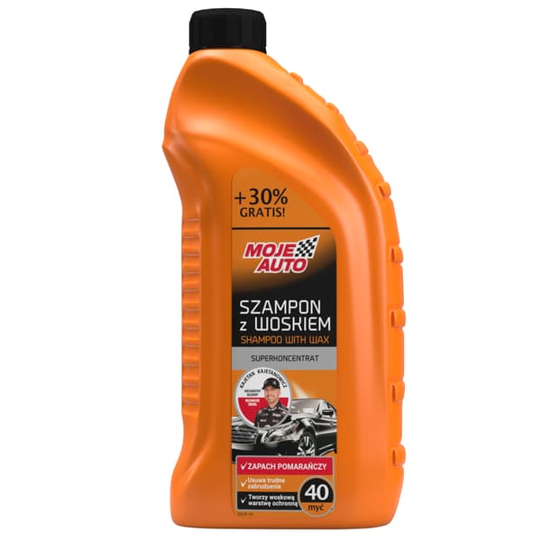MOJE AUTO - Autosampoo vahalla 1l (1,3l Promo)