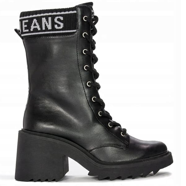 Pepe Jeans damestøvler, sorte, snøring, størrelse 37