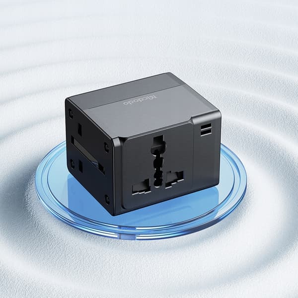 MCDODO USB-OPLADERADAPTER ENGELSK STIK USA UK EU US