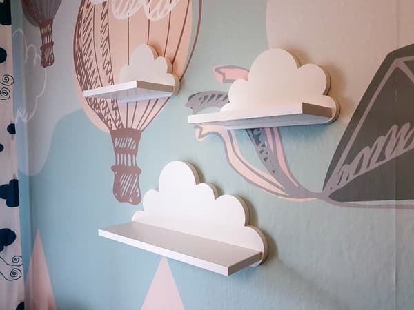 Cloud Shelves Sæt med 3 Bamser - Prestige