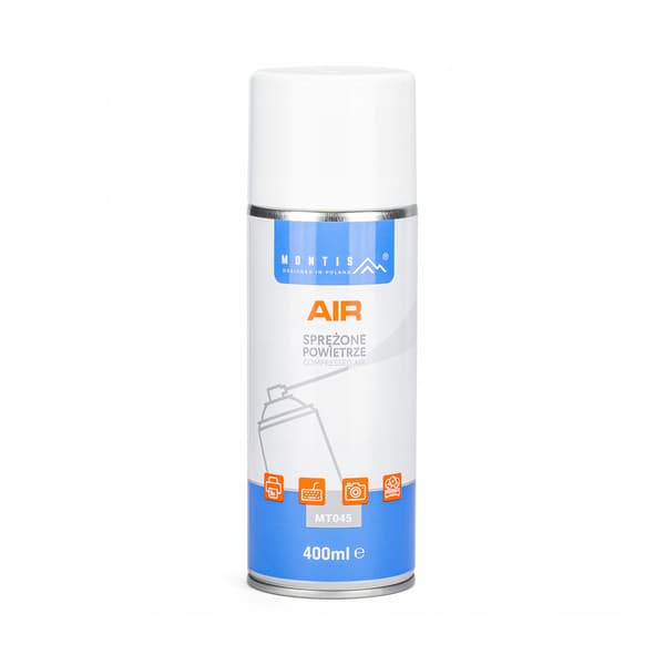 Montis MT045 tryckluft i en 400 ml burk