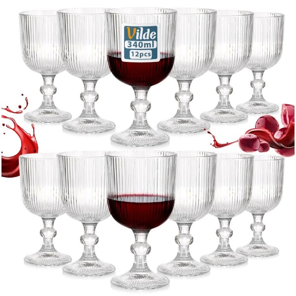 Vinkalitre glas 340 ml 12 stk.