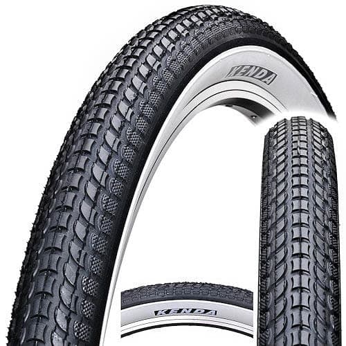 Kenda K927 däck 26x2.125 Cruiser vit sida
