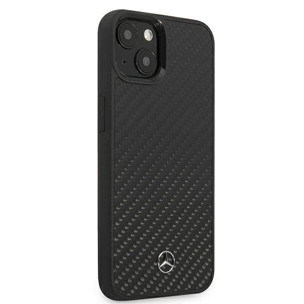 Mercedes MEHCP13SRCABK iPhone 13 mini5.4 sort/sort carbon hårdt cover Dynamic Line