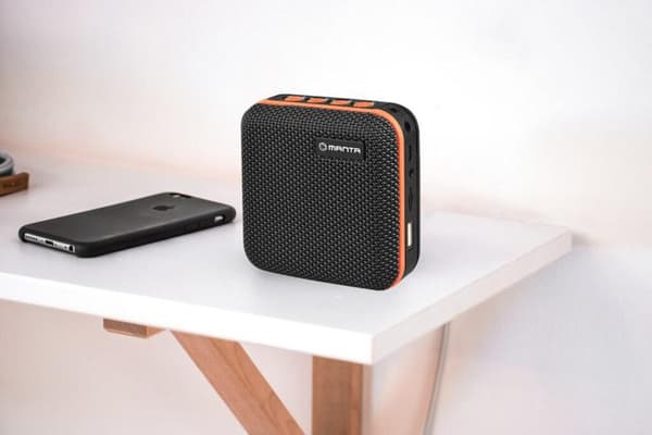 Manta SPK01GO Bluetooth-højtaler gul