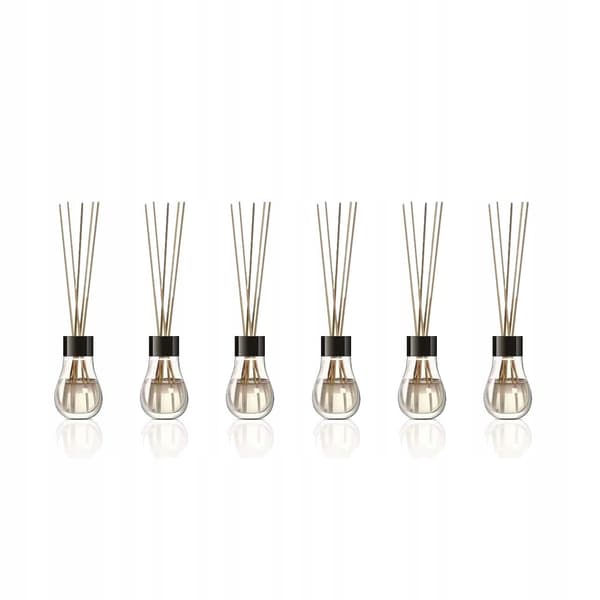 Pure Essence Set med 6 doftdiffusorer i vanilj och apelsin