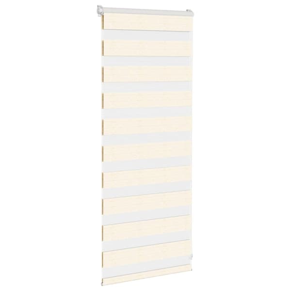 vidaXL Zebrarullgardin, 65x100 cm, Tygbredd 60,9 cm, Polyester