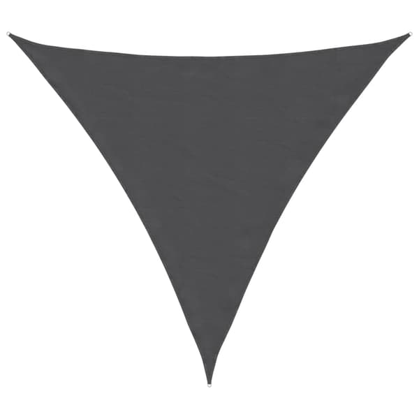 vidaXL skyggesejl, antracit, 2x2x2 m, 100% polyester