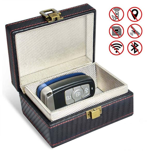 RFID radiosignal blockerande nyckelbox - Faraday bur