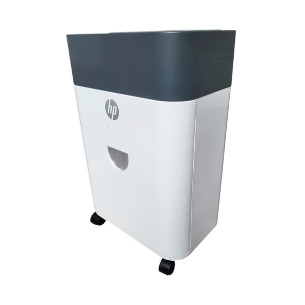 HP ONESHRED Auto 100CC papirmakulator, hvid og grå