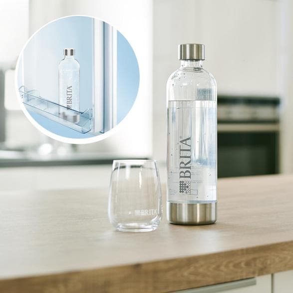 BRITA SodaOne Saturator -juomakone, musta