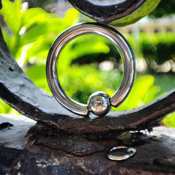 Titaniumhjul med kugle - BCR - TK-011 5.0/19/8