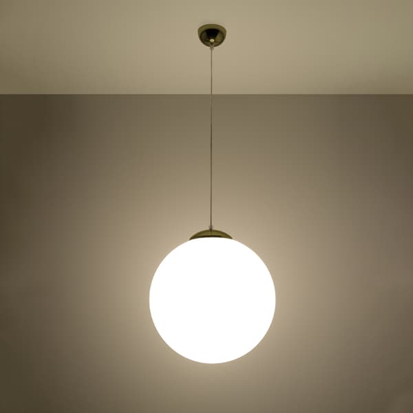 HÄNGLAMPA UGO 1 E27 VIT SOLLUX SL.0717