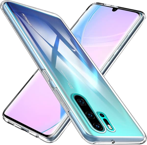 ETUI TIL HUAWEI P30 PRO SILIKONE KLAR RIDEFAST VOG-L09