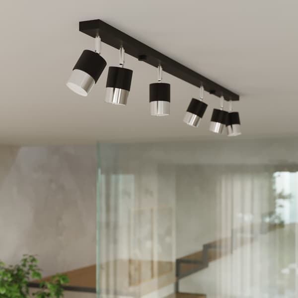 LOFTSLAMPE RANIX 2 GU10 SORT LUMILO 10.183.65