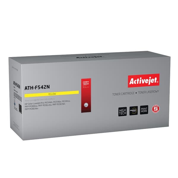Activejet-toner til HP CF542A ATH-F542N gul, 1300 sider