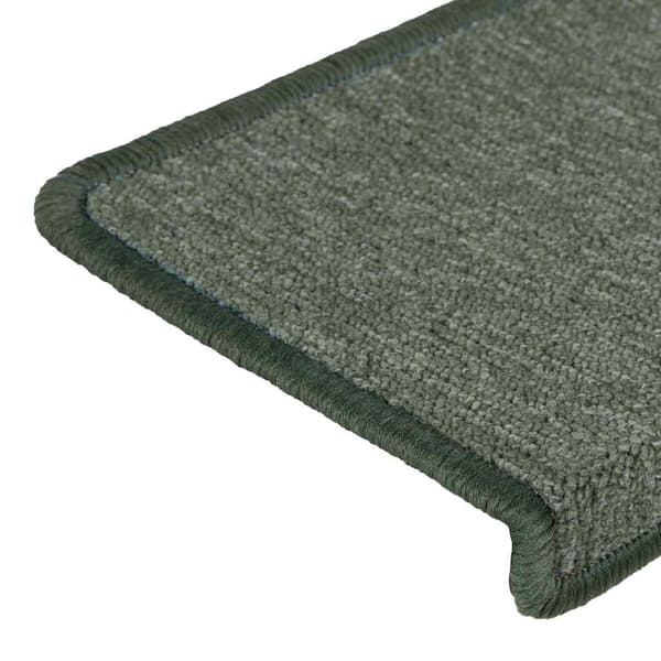 vidaXL trappemåtter 30 stk. 65x21x4 cm grønne