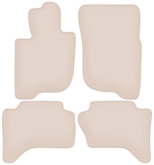 PREMIUM beige måtter til Mitsubishi L200 V pickup 2019-