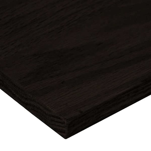 vidaXL trappetrin 2 stk. brun 80x30x2 cm massivt egetræ