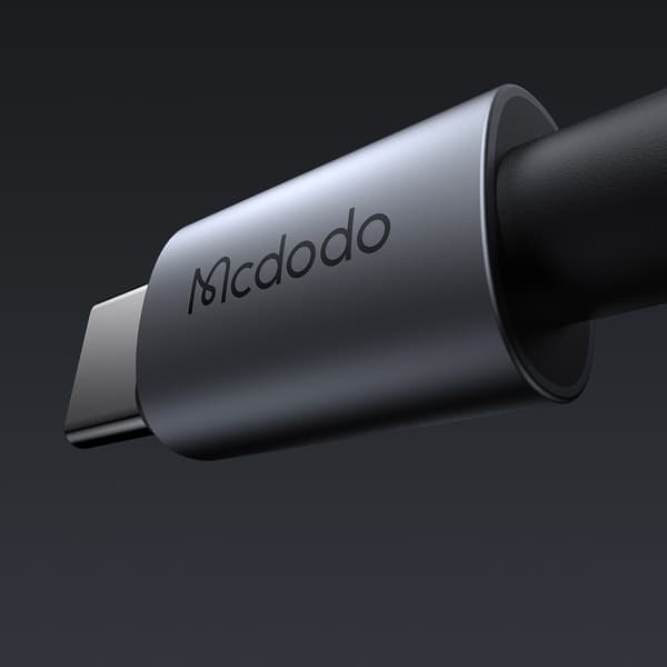 MCDODO USB-C KABEL HURTIG OPLADNING TIL IPHONE LIGHTNING 36W 1M LED SORT