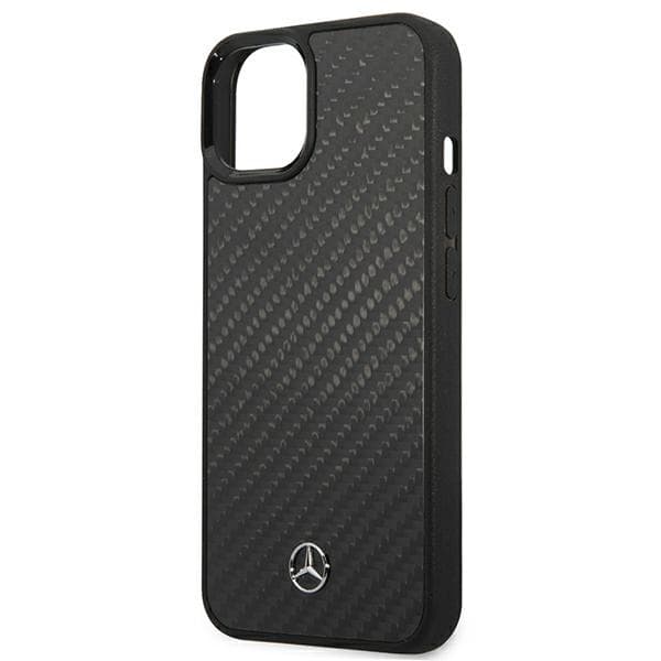 Mercedes MEHCP13SRCABK iPhone 13 mini5.4 sort/sort carbon hårdt cover Dynamic Line