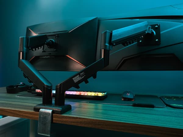 Tracer Double Armflex VESA 100x100 Dubbelskärmsfäste