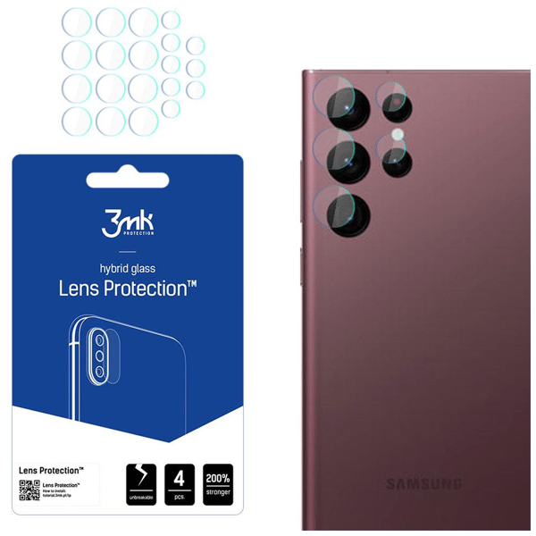 Samsung Galaxy S22 Ultra 5G - 3mk linsskydd