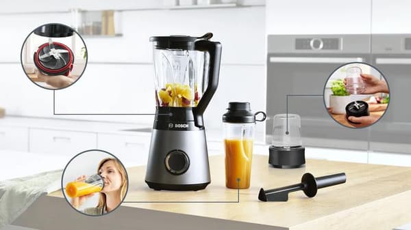 Blender BOSCH MMB6177S VitaPower Serie 4 Sølv 1200 W