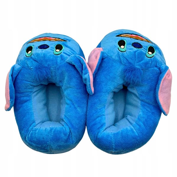 Tofflor Lilo och Stitch varma plusch dam herr barn storlek 35-38