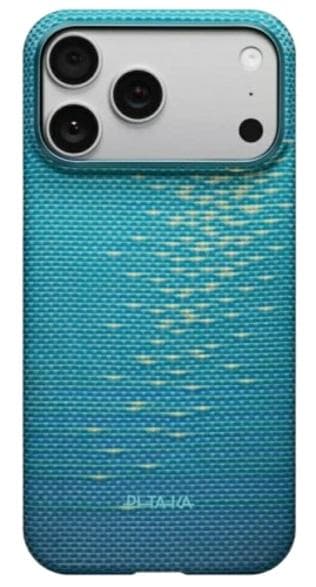 Etui - plecki PITAKA Ultra Slim MagSafe iPhone 17 Pro Luicd Blue