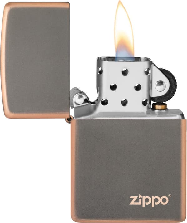 Zapalniczka ZIPPO RUSTIC BRONZE LOGO 60006257