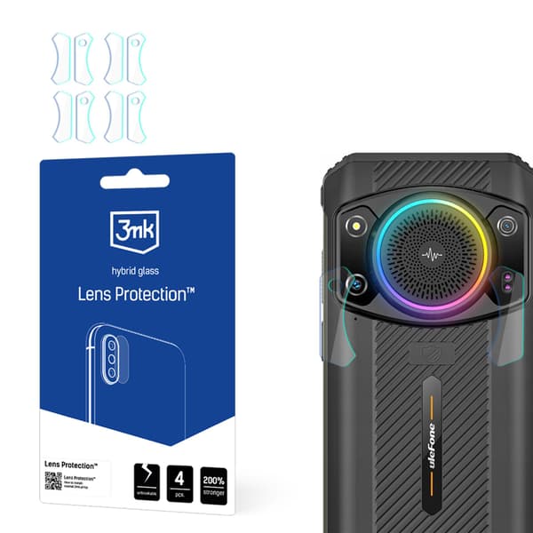 Ulefone Armor 21 - 3mk linsebeskyttelse