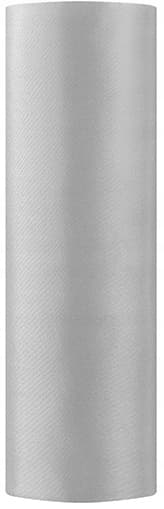 Slät satiini hopea 16 cm x 9 m 1 kpl