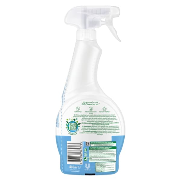 Cif Cleanboost Yleispuhdistussuihke Lasille ja Peilille 500ml