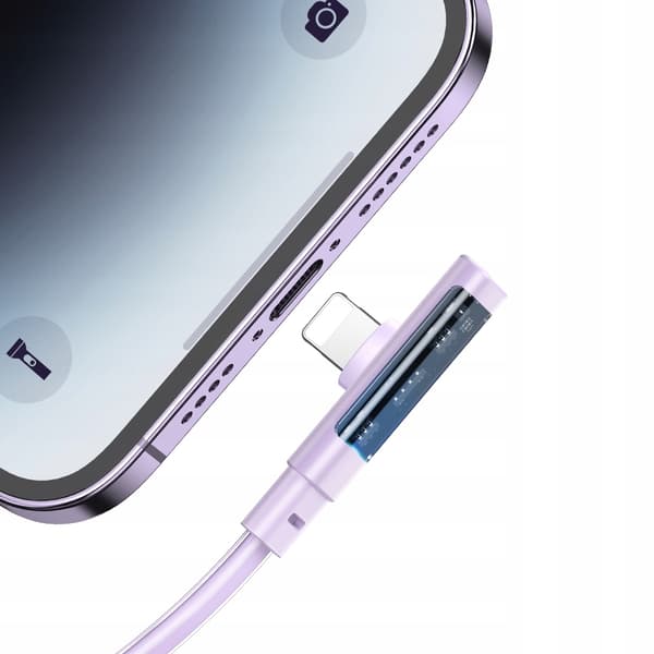 MCDODO KULMAINEN USB-C LITTÄKAAPELI 36W IPHONE 13 14:LLE VIOLETTI 1M