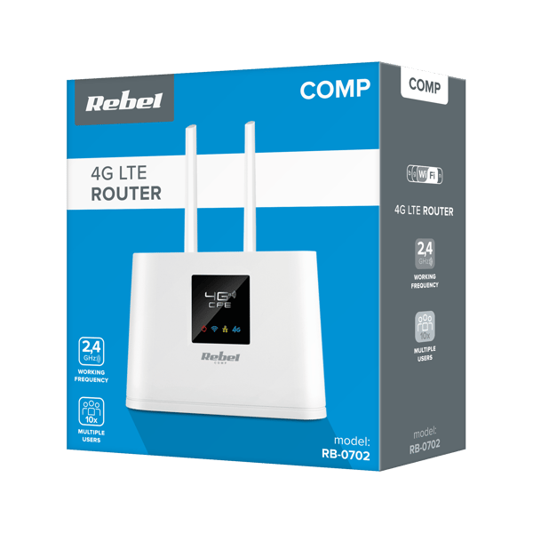 Router 4G LTE na kartę SIM micro SIM LAN Rebel