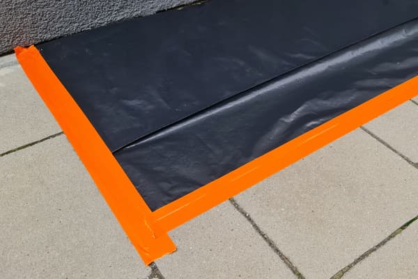 STARK BILLIG Orange putstejp 30mm x 50m UV-resistent