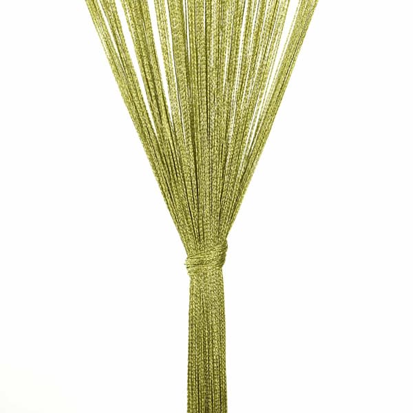 vidaXL Snörgardiner, 2-pack, 140 x 250 cm, Grön