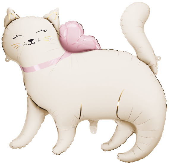 KITTY folioilmapallo Syntymäpäivä 1. syntymäpäivä 83x77cm