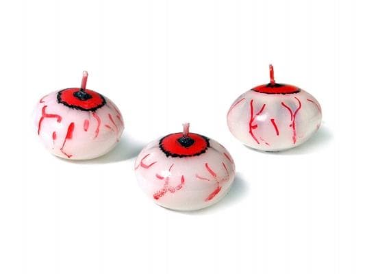 Halloween ÖGA flytande ljus 1 st