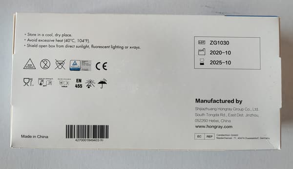 Handsker Vinyl Transparente HONGRAY 100 stk - Størrelse S