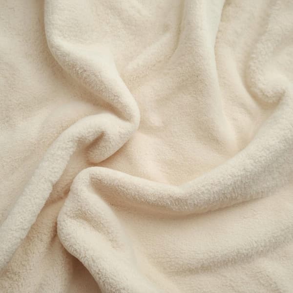 Thermosoft fleece-lakan - Krem 90x200