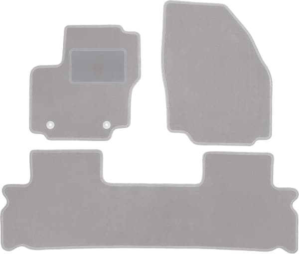 Bilmattor grå för: Ford S-MAX MK1 minivan (2006-2012)