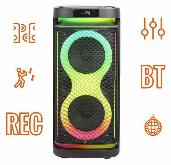Power audio MANTA SPK0804B160 Hector Black